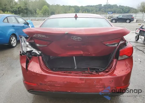 2015 Hyundai Elantra Se z USA, uszkodzony, nr VIN 5NPDH4AE6FH575078